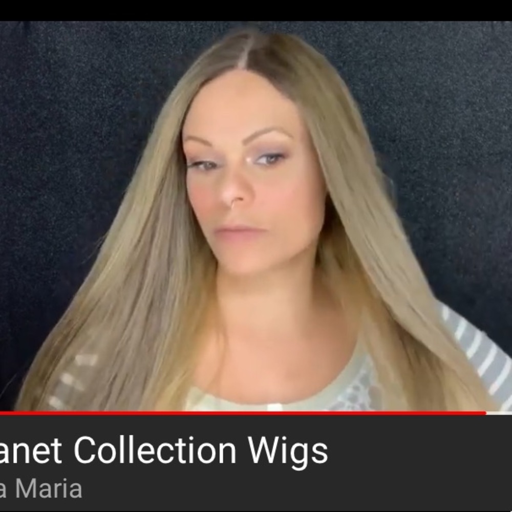 Janet Collection Leah wig in Toffee Cream